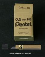 Stifter - Miner - Pentel 0.5 mm HB